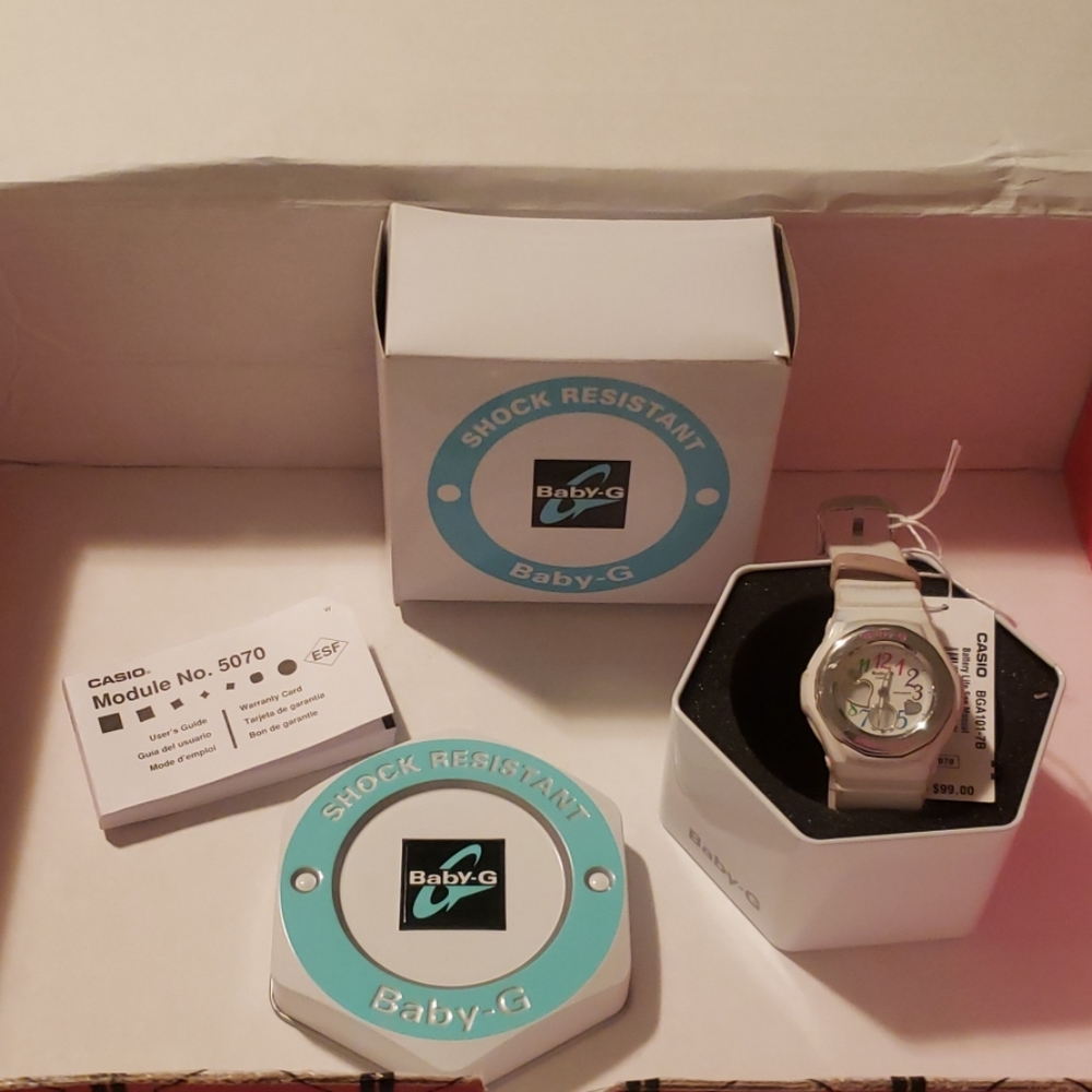 White Baby-G Watch